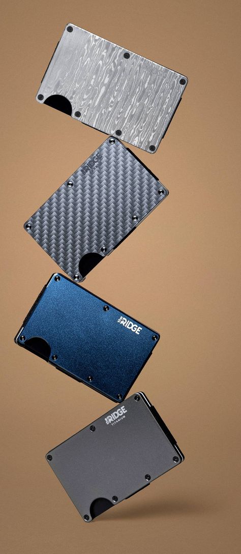 The Ridge Wallet, Metal Wallets For Men, Cryptid Outfit, Rfid Wallet Men, Minimalist Wallets For Men, Best Slim Wallet, Tactical Wallet, Ridge Wallet, Slim Wallet Men