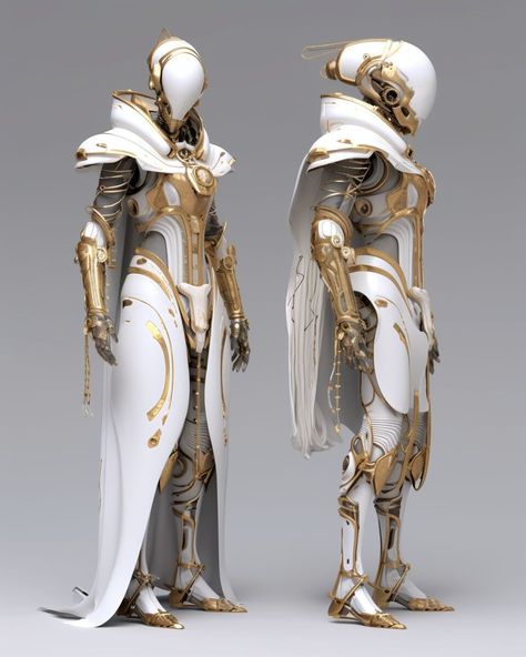 ArtStation - Golden Unit, Marcin Rubinkowski Warforged Dnd, Steampunk Robot, Sf Movies, Robot Animal, White Units, Speculative Fiction, Fantasy Setting, Robots Concept, Robot Concept Art