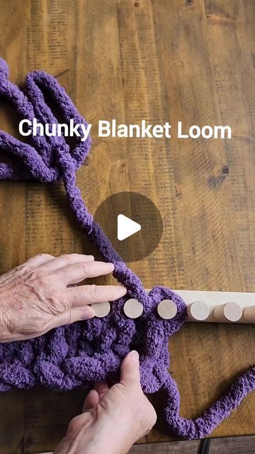 15 likes, 3 comments - uppercasewooddesigns on September 14, 2024: "The Chunky Blanket Loom is changing the way we make chunky blankets.  And now just about anyone can make a beautiful chunky knit blanket.  www.UppercaseDesigns.ca  Available in sizes up to 11' long.  Fast shipping to Canada and United States.  #ChunkyKnit #DIYCrafting #LoomBlanket #HomeDecor #CraftSupplies #YarnLove #HandmadeCraft #CreativeWeaving #KnitInAnAfternoon #ChunkyBlanketLoom #CozyBlankets #KnittingTools #CraftIdeas # Loom Knit Stitch Patterns, How To Make Chunky Knit Blanket, Chunky Blanket Color Ideas, Chunky Crochet Blanket Pattern Free, Loom Knitting Blanket, Thick Yarn Blanket, Diy Finger Knitting, Knitting Chunky, Loom Blanket