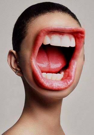 Weird Reference Photos, Funny Collage, Funny Photo Editing, Funny Face Photo, Get Scared, Face Photo, Open Mouth, Creative Portraits, Design Graphique