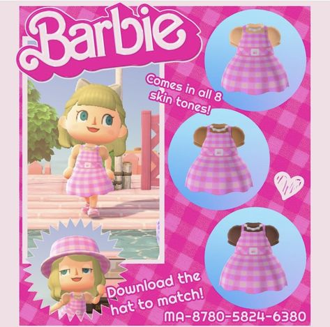 Custom Designs Acnh, Animal Crossing Movie, Acnh Custom Designs, Acnh Clothes, Witch Costumes, Decorating Advice, Barbie Movie, Movies Outfit, Island Design