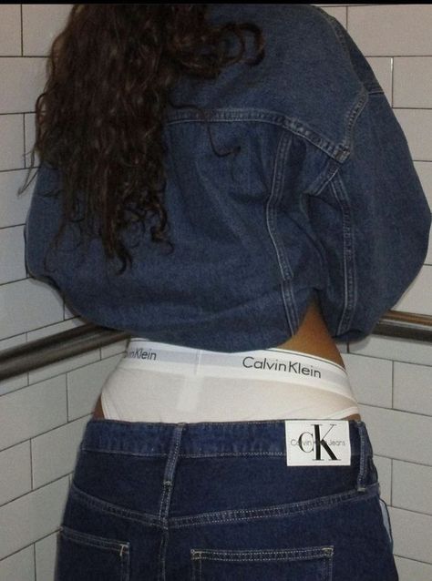 Calvin Klein Denim Jacket, Sandra Shehab, Boyish Style, Calvin Klein Denim, My Calvins, Ck Calvin Klein, Jeans Jacket, Swag Outfits, Calvin Klein Jeans