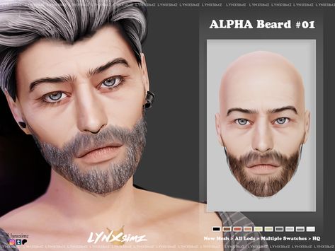 Sims 4 Alpha, Patchy Beard, Sims 4 Download, The Sims 4 Download, Long Beards, Sims 4 Cc, The Sims 4, Sims Cc, Facial Hair