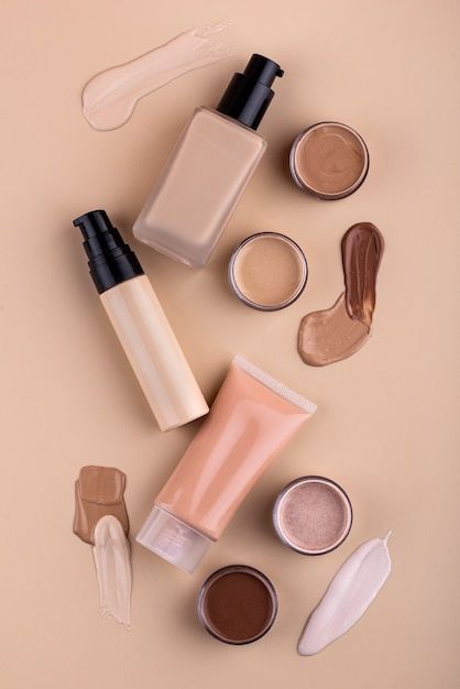 Foundation Photoshoot, Best Face Foundation, Makeup Banner, Photoshop Face, Pastel Photography, Cosmetic Creative, Face Foundation, Face Products, Too Faced Foundation