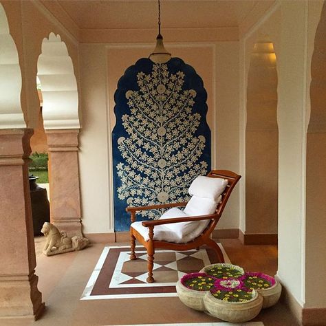 The Oberoi Rajvilas, Jaipur Indian Interior Design, Indian Interiors, Ethnic Decor, Indian Homes, Indian Decor, Home Decor Online, Indian Home, Indian Home Decor, Traditional Interior