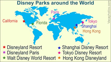 Disneyland Around The World, Disney Bucket List, Disneyland Map, Disney 2023, Fantastic World, Shanghai Disney Resort, Hong Kong Disneyland, Disney Side, Disney Shanghai