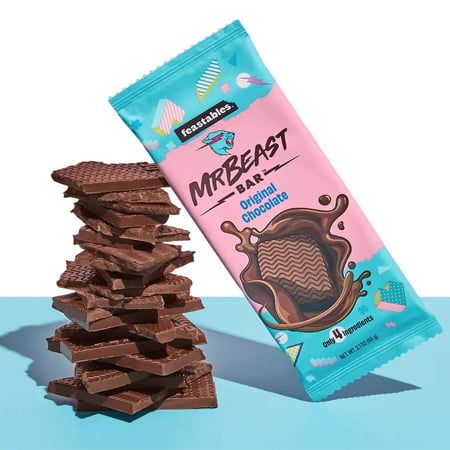 Mrbeast Chocolate, Winter List, Pony Cartoon, Honey Chocolate, Avatar Anime, Caramel Bars, Chocolate Snacks, Delicious Snacks, Creamy Chocolate