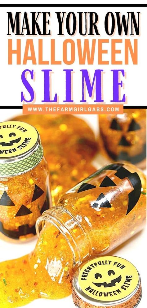 Add some spooky slimy fun to your Halloween party with these fun Halloween Slime Party Favors! This easy slime recipe is a fun Halloween craft for kids. Make a batch of Halloween slime for some ghoulish fun this fall. This is an easy liquid starch slime recipe! Diy Halloween Slime, Halloween Slime Recipe, Slime Party Favors, Diy Projects For Adults, Liquid Starch, Homemade Slime Recipe, Halloween Slime, Easy Slime Recipe, Slime Party