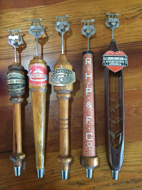 Beer Tap Handle Ideas, Tap Handle Ideas, Handle Ideas, Beer Tap Handles, Beer Tap, Rock Hill, Beer Taps, Tap Handles, Beer Bar