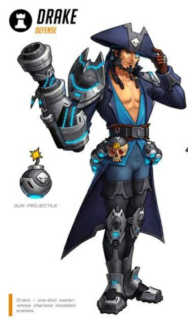 Overwatch Hero Concepts, Sci Fi Outfits, Overwatch Oc, Overwatch Characters, Captain Nemo, Crew Team, Got Characters, Props Concept, Space Pirate