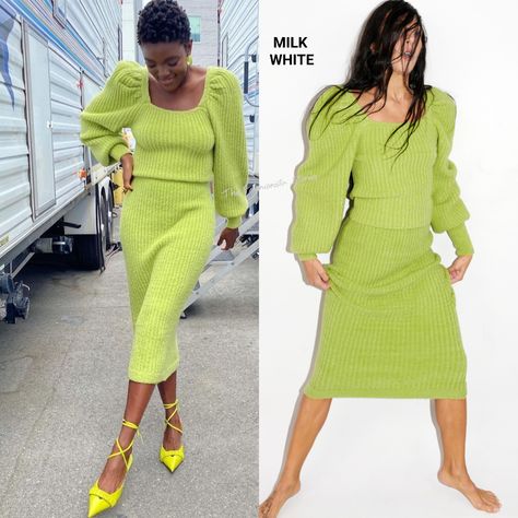 Instagram Style, Fashion 101, Season 3, Instagram Fashion, High Fashion, Wrap Dress, Shirt Dress, Milk, Green