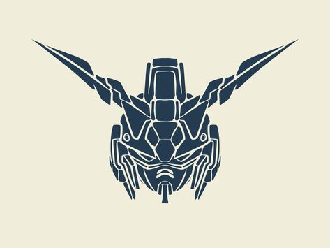 Gundam robot head vector design free download Gundam Illustration, Gundam Head Design, Gundam Graphic Design, Gundam Scribing Pattern, Gundam Lineart, Gundam Head, Free Download, Gundam, Vector Design