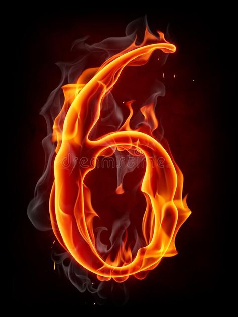 Fire number isolated on black background royalty free illustration 6 Number Wallpaper, Fire Letters, Fire Number, Lens For Portraits, Backlit Signage, Number Wallpaper, Human Body Facts, Emoji Wallpaper Iphone, Wallpaper Estetika