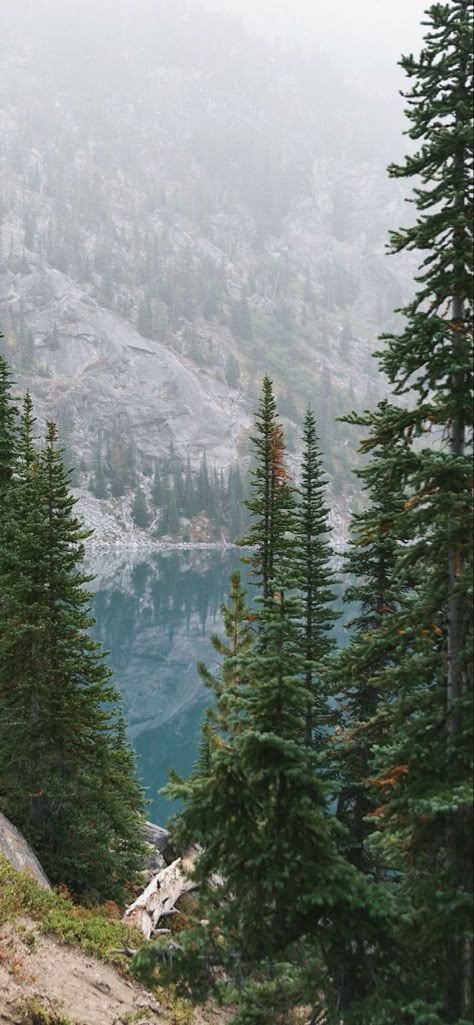 Colchuck Lake, Iphone Wallpaper Landscape, Adventure Aesthetic, Forest Wallpaper, Outdoor Photos, Landscape Scenery, Beautiful Photos Of Nature, Beautiful Nature Pictures, Mountain Landscape