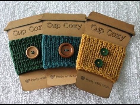 Coffee Cozy on The Addi Express Knitting Machine Coffee Cozy, Addi Projects, Addi Patterns, Addi Machine, Knit Cup Cozy, Knit Coffee Cozy, Coffee Cozy Pattern, Knitting Machine Tutorial, Cup Cozy Pattern