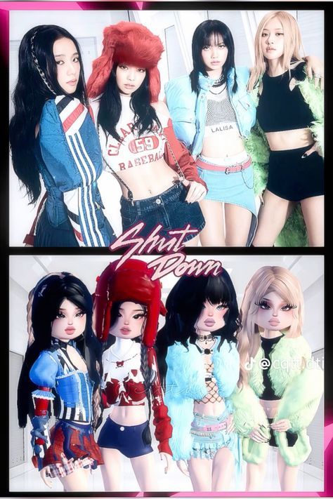 Blackpink Dress, Kpop Dress, Outfit Kpop, Korea Dress, Fashion Fails, Black Hair Kpop, Beauty Art Drawings, Cute Aesthetic, Pink Outfits