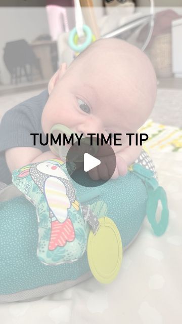 Tummy Time Newborn, Baby Tummy Time, Small Towel, Baby Tips, Baby Comforter, Tummy Time, Baby Hacks, Infant Activities, Baby Care