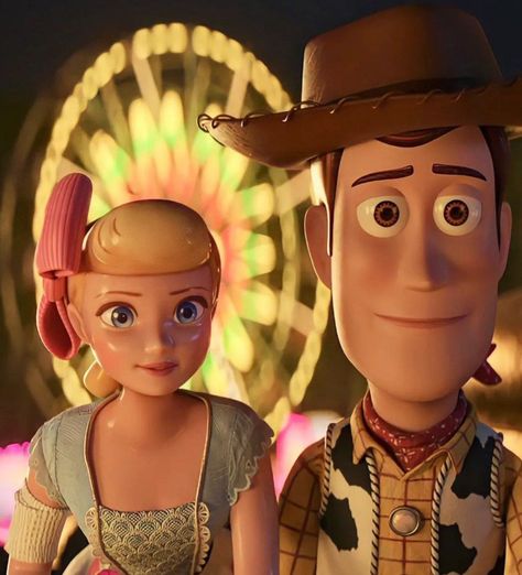 Couple Cartoon Characters Disney, Woodie Toy Story, Toy Story Couple, Couple Cartoon Characters, Bo Peep Toy Story, Me And My Bf, Disney Romance, Sheriff Woody, Disney Couple