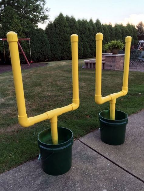 30 Creative DIY PVC Pipe Projects Homecoming Floats, Outside Games, Football Diy, Pvc Pipe Projects, Pvc Projects, Pvc Pipes, Yard Games, Backyard Games, Diy Yard