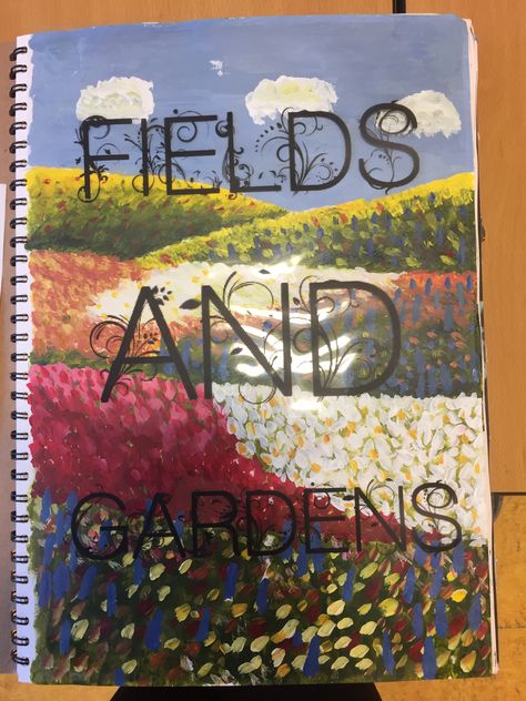 Coursework Art, Journal Title Page, Alevel Art, Title Pages, Gcse Art Sketchbook, Art Landscapes, Sketchbook Ideas, Gcse Art, Beautiful Nature Wallpaper