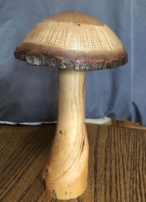 Carved Mushrooms, Wooden Mushrooms, Chainsaw Wood Carving, Wooden Lamps Design, Woodturning Tools, Got Wood, Chainsaw Carving, Carving Patterns, Wood Carving Patterns