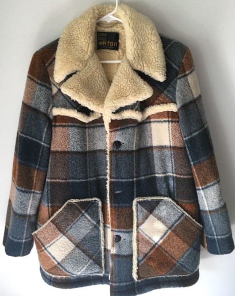 Gorpcore Fashion, Plaid Winter Coat, Flannel Coat, Dapper Mens Fashion, Sherpa Lined Jacket, Mens Sherpa, Sherpa Coat, Vest Men, Winter Mode