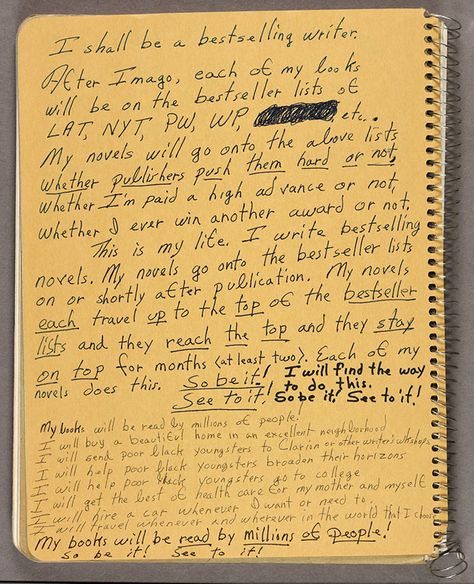 Octavia E Butler, Octavia Butler, Motivational Notes, Paris Review, Harlan Ellison, Black Writers, Commonplace Book, Tell My Story, Notes Inspiration