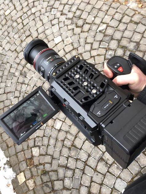 Blackmagic URSA Mini accessories kit Black Magic Camera, Youtube Equipment, Vlogging Equipment, Blackmagic Cinema Camera, Filming Equipment, Filmmaking Gear, Film Equipment, Diy Camera, Blackmagic Design