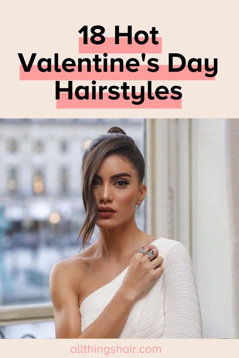 Hair For Going Out, Hair Styles For Party Night, Black Tie Hairstyles, Date Night Hairstyles, Night Out Hairstyles, Date Night Hair, Night Hairstyles, Pulled Back Hairstyles, Easy Hair Updos