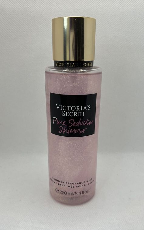 Shimmer Body Spray, Victoria's Secret Pure Seduction, Secret Aesthetic, Victoria's Secret Aesthetic, Shimmer Spray, Victoria Secret Body Spray, Pure Seduction, Victoria Secret Fragrances, Wishlist 2024