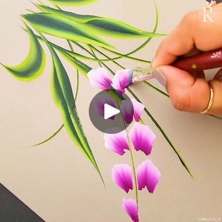 Painting a Unique Flower | flower | Painting a Unique Flower | By Colors N Shades-The magical RenderingFacebook Iris Bouquet, Watercolor Painting For Beginners, Painting Flowers Tutorial, Daisy Painting, Plaster Art, Unique Flower, Watercolor Flowers Paintings, Painting Flowers, Unique Flowers