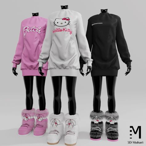 3D Muhari Hello Kitty Set Sims 4 Cc Hello Kitty Pajamas, Sims 4 Cc Foam Runners, Hello Kitty Sims 4 Mods, Sims 4child Cc, Sims 4 Hello Kitty Clothes, Sims 4 Realistic Cc Clothes, Hello Kitty Cc Sims 4, Sims 4 Sports Cc, Sims 4 Hello Kitty Cc