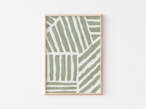 Excited to share the latest addition to my #etsy shop: Sage Green Geometric Printable Wall Art | Mint Green Stripes Print | Boho Decor Bedroom Living Room | Minimalism Art | Digital Download https://etsy.me/2T6o1dR #bohemianeclectic #geometric #sagegreen Mint Green Artwork, Boho Decor Bedroom, Japandi Art, Sage Green Bedroom, Geometric Printable, Modern Printable Wall Art, Minimalism Art, Art Minimaliste, Boho Bedroom Decor