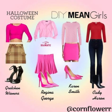 Mean Girls Cady Heron Outfits, Cady Mean Girls Outfit, Cady Heron Outfits, Mean Girls Halloween Costume, Mean Girls Halloween Costumes, Mean Girls Costume, Mean Girls Halloween, Best Friend Costumes, Musical Quotes