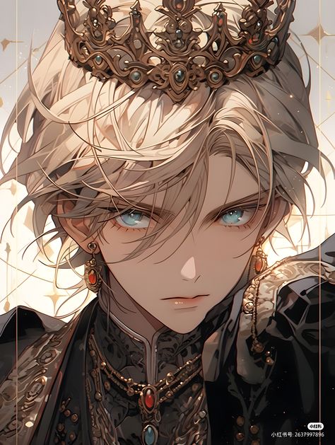 Maxon Schreave, Prince Clothes, Prince Images, Anime Prince, Prince Art, Art Things, Yellow Hair, 그림 그리기, Manga Art