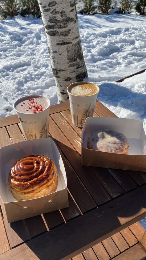 Winter In Estonia, Coffee Shop Winter Aesthetic, Tallinn Estonia Winter, Winter Pastries, Snow And Coffee, Winter Coffee Aesthetic, Tallinn Winter, Estonia Aesthetic, Estonia Winter