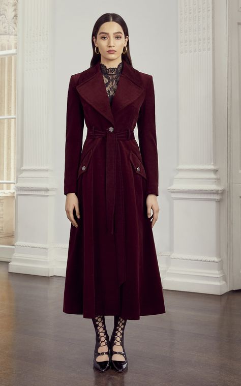 Temperley London Florence Ruffled Lace Dress Red Closet, Michelle Dockery, Dark Autumn, London Spring, Resort 2020, Temperley London, Beautiful Clothes, Fashion Show Collection, Fashion 2020