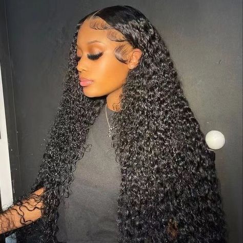 Wow , SUPER SURPRISED OFFER!!!, can't miss! 20 inch 10A 180 Density 13x4 Water Wave Lace Front Wigs Human Hair $20 Off & Extra 10% Off Hair Material :100% Virgin Remy Human Hair ,Soft and Bouncy Regular Price: $139.99 Discount Price:$76.02 Miami Hairstyles, Sew In Curls, Edges Hairstyles, Best Lace Wigs, Curly Hair Wigs, Curly Hair Wig, Curly Human Hair Wig, Curly Lace Front Wigs, Lace Front Wigs Human Hair