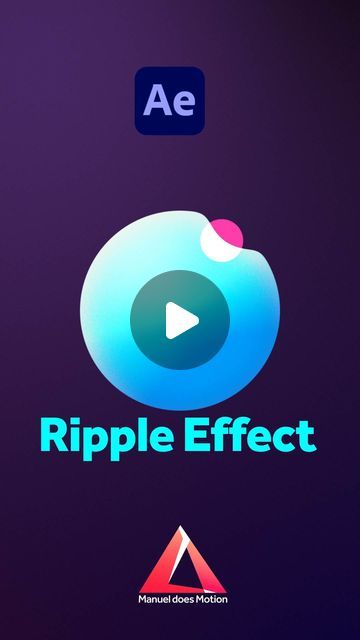 Manuel does Motion on Instagram: "Create an organic ripple effect in After Effects. #aftereffects #animation #aftereffectstutorial #aftereffectsanimation #2danimation #motiondesign #mograph #motiongraphics" After Effects 3d Motion Graphics, After Effects Motion Graphics Tutorials, Globe Animation, Aftereffects Animation, After Effects Motion Graphics, After Effects Tutorials, Line Animation, Graphics Tutorial, Motion Graphics Tutorial