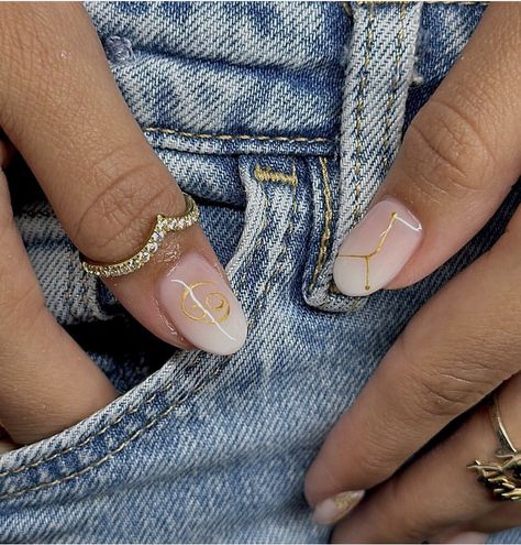 Zodiac Tattoo, Birthday Nails, Zodiac Quotes, Birthday Photoshoot, Nail Trends, Almond Nails, White Nails, Nails Inspiration, Nail Inspo