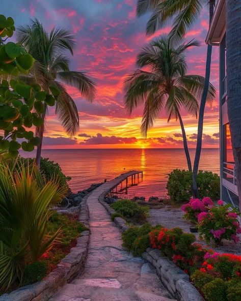 Landscapes Beautiful, Sky Pictures, Pretty Landscapes, Beach Wallpaper, Amazing Sunsets, Beautiful Sunrise, Sunset Pictures, Beautiful Places To Travel, Beach Scenes