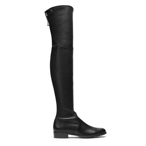 Atomic Blonde Outfits, Blonde Outfits, Thigh High Black Boots, Stuart Weitzman Lowland, Atomic Blonde, Stuart Weitzman Boots, Boot Pulls, How To Stretch Boots, Stuart Weitzman Shoes