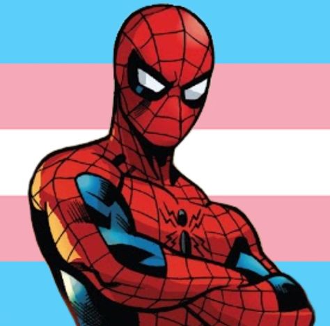 Trans Boys, Spiderman 3, Spiderman Pictures, Man Icon, Lgbt Art, Fresh Prince, Spiderman Comic, The Spider, Amazing Spiderman