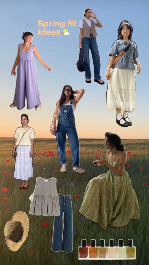 #spring #cottagecore #farmlife #dresses #summer Summer Period Outfit, Aubree Aesthetic, Spring Cottagecore, Period Outfit, Aesthetic Fits, Spring Fits, Dresses Summer, Fit Inspo, Fitness Inspo