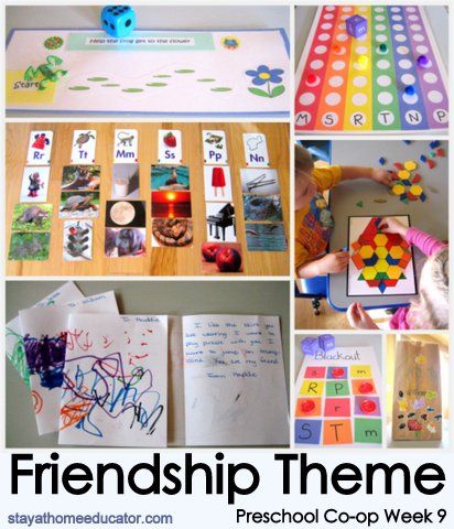 Preschool Co-op Week 9 - Friendship Theme  Gameboard Idea (up on top): Help frog get to his friend toad! Friendship Math Activities, Friendship For Kids, Friendship Preschool, Feelings Preschool, Preschool Friendship, Friendship Lessons, Preschool Family, Friendship Theme, Friendship Skills