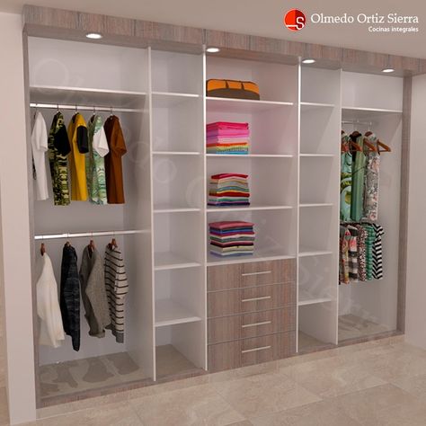 Dale un nuevo ambiente a tu habitación 🛏 Renueva tu closet 👞👡👖👙 Cali, Colombia 🇨🇴   ⠀⠀⠀⠀⠀⠀⠀⠀⠀⠀⠀⠀ #closets #armario #armariosamedida #guardaropa #closetscali #closetsmodernos #closetsamedida #habitacionesmodernas #closetsdemadera Movable Closet Ideas, One Wall Closet, Ideas Para Closet, Bedroom Closet Organization, Closet Ideas For Small Spaces, Closet Storage Ideas, Bedroom Wall Decoration, Walking Closet, Bedroom Cupboards