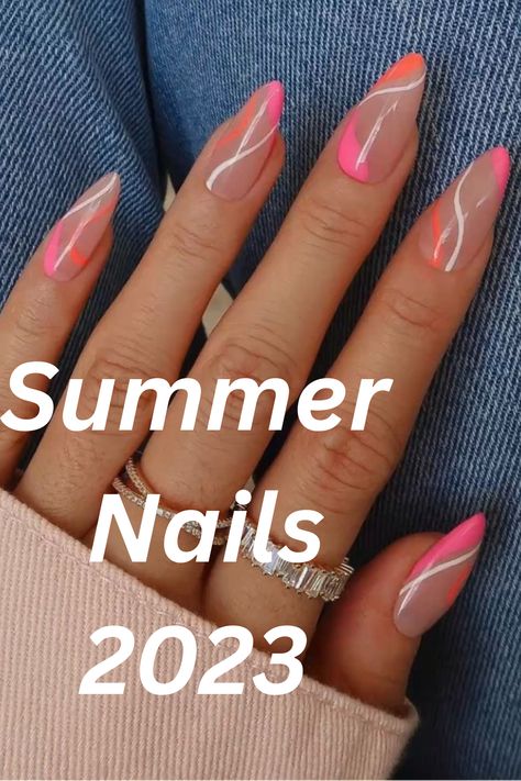 #summernails #summernails2023 #summernails2023gel #nails Ibiza Nails Summer 2023, Ibiza Nails Summer, Nail Art Designs 2023, Summer Nails Summer, Summer Nails 2023, 2023 Nails, Nails Summer Nails, Modern Nails, Simple Nail Art Designs