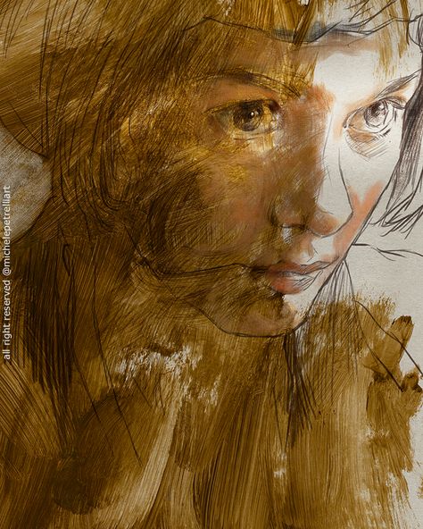 #Portrait 278  cropped Audrey Tautou #art (send me a DM for info) Acrylic, Conte, archival ink and 6b pencil on high quality 300gr paper 42x59,4cm. Not framed. ----- #Portrait 275 @AudreyTautou #drawing #picoftheday by #MichelePetrelli  #artist #artoftheday #dibujo #disenho #绘 #现实主义 #hollywood #paintingportrait #artcollector #artist_sharing #peinture #creativeuprising #instaart #realism #sketch #instasketch #instaartwork #oilpainting #contemporaryart Face Studies, Audrey Tautou, Contemporary Watercolor, Contemporary Portrait, Figurative Artwork, Daily Painting, Portrait Sketches, Big Art, A Level Art