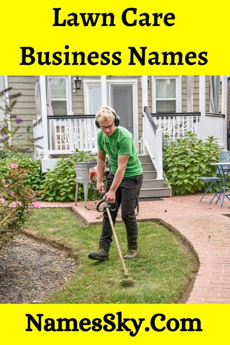 Do you own a lawn care business but are not satisfied with the customers’ footfall; and want to attract more customers and increase your business growth? Then you should consider giving your business a suitable name. Give this article a full read and follow the lead, and you too can come up with some creative Lawn Care Business Names. @lawncare @lawnfawn @lawncareandOutdoorLivingIdeas @simoralandscape @ayaanferguson Unique Landscaping, Lawn Care Business, Landscaping Business, Attract Customers, Lawn Equipment, Great Names, Names Ideas, Landscaping Company, Unique Names