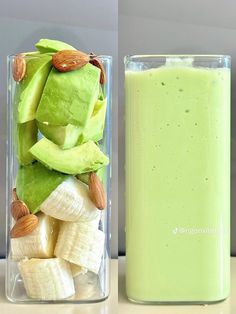 Health Shots, Healthy Juice Drinks, Resep Smoothie, Fruit Smoothie Recipes Healthy, Healthy Food Menu, Smoothie Recipes Healthy Breakfast, Healthy Food Inspiration, Resep Diet, Smoothie Drink Recipes